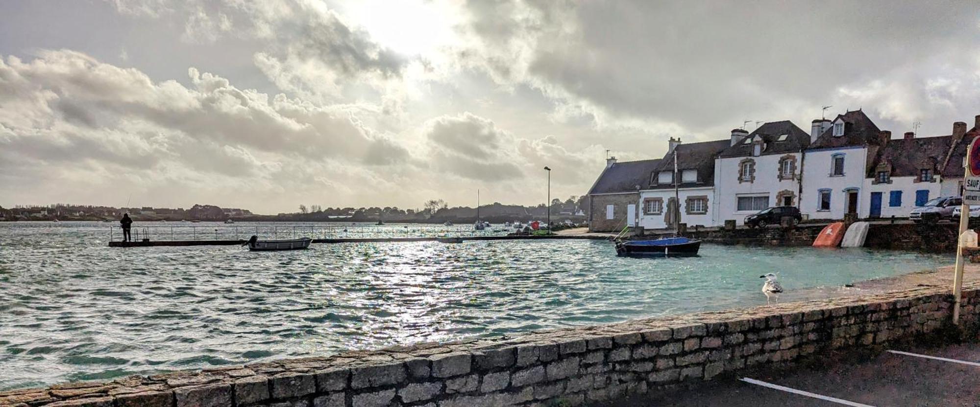 Vieux Passage, Maison Avec Cour Privee A 150 M Du Port Et De La Plage Plouhinec  Exteriér fotografie