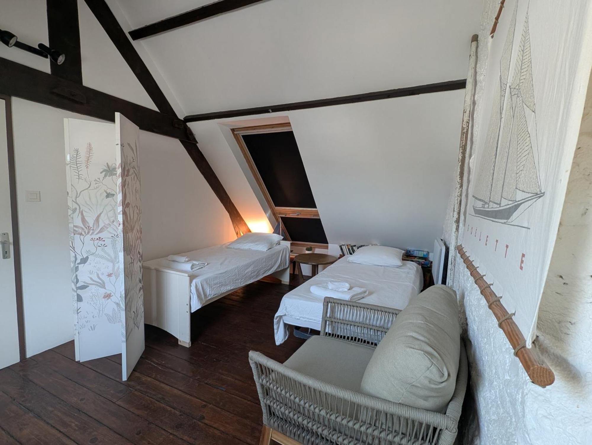Vieux Passage, Maison Avec Cour Privee A 150 M Du Port Et De La Plage Plouhinec  Exteriér fotografie