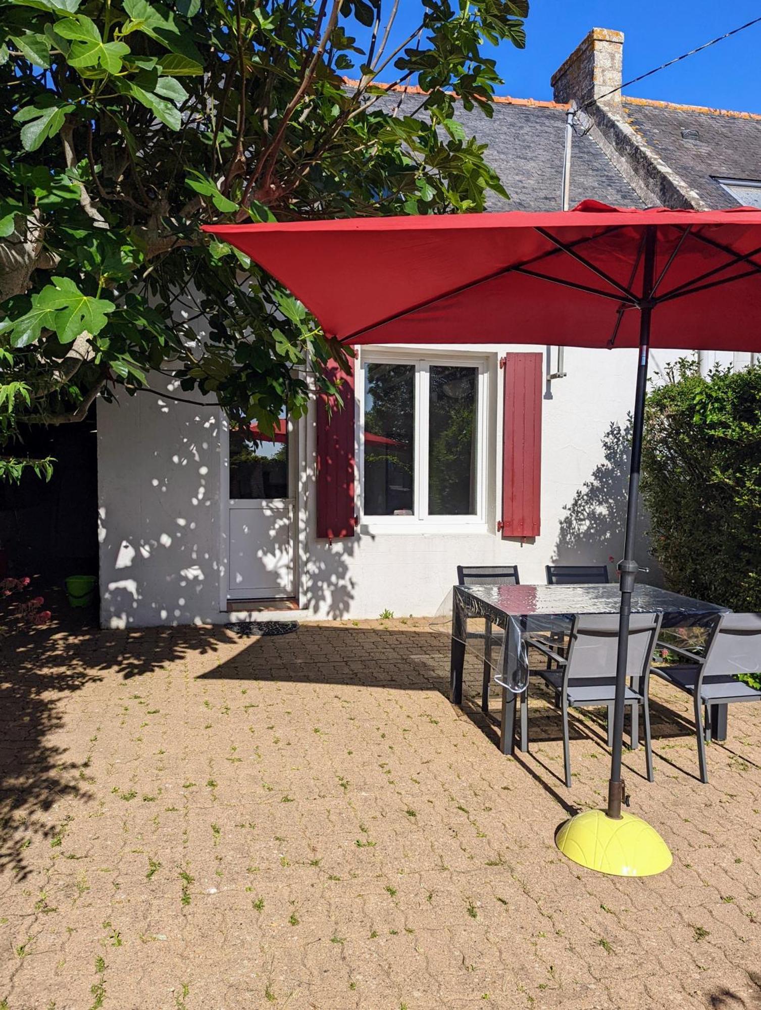 Vieux Passage, Maison Avec Cour Privee A 150 M Du Port Et De La Plage Plouhinec  Exteriér fotografie